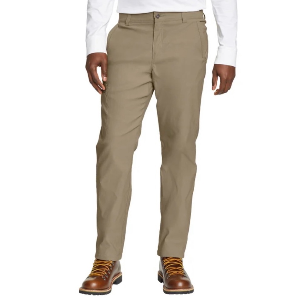 Fleece Lined Eddie Bower Rainier chino pants